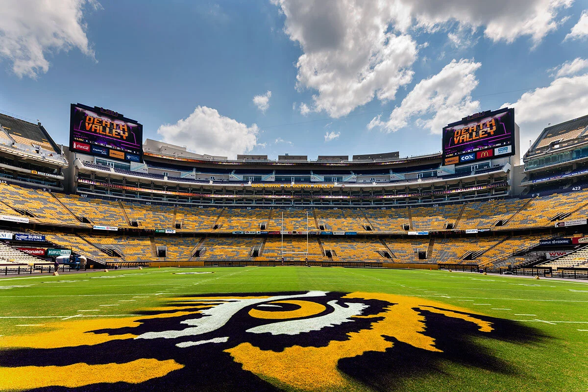 LSU Tiger Stadium south endzone